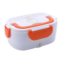Electric Heated Lunch Box with Stainless Steel Container – Portable Food Warmer