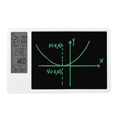 L54A Electronic Desktop Calendar with LCD Memo – Black