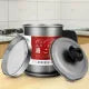 Stainless Steel Oil Filter Pot with Fine Mesh Strainer