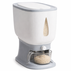 Rice Dispenser with Measuring Cup | Airtight Rice Storage Container