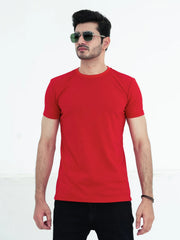Red Regular Fit T-Shirt