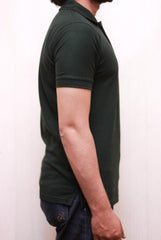 Dark Green Polo Shirt For Men