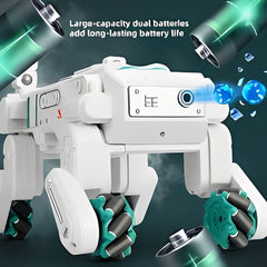Smart Robotic Dog with Dual Large-Capacity Batteries – Interactive Toy with Long-Lasting Power