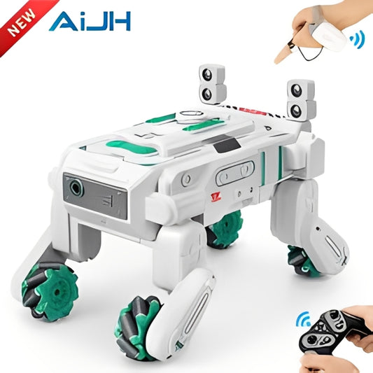 Smart Robotic Dog with Dual Large-Capacity Batteries – Interactive Toy with Long-Lasting Power