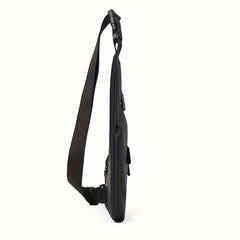 Anti-Theft Chest Sling Bag – Slim Crossbody Bag for Men’s Daily, Travel & Outdoor Use