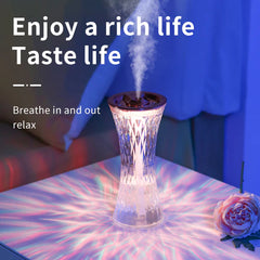 Aroma Air Humidifier 270ml – USB-Powered Ultrasonic Diffuser for Home & Office