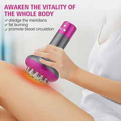Rechargeable Body Shaping Massager – Heating & Vibration Therapy for Fat Burn, Detox & Relaxation