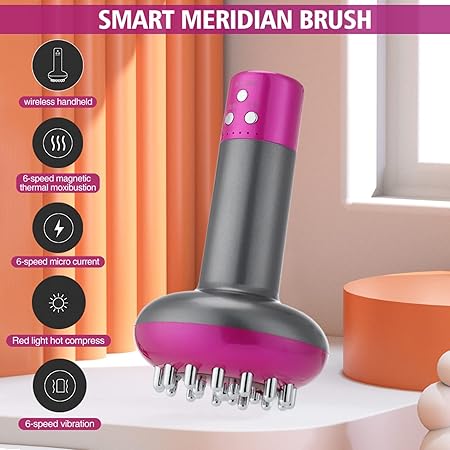 Rechargeable Body Shaping Massager – Heating & Vibration Therapy for Fat Burn, Detox & Relaxation