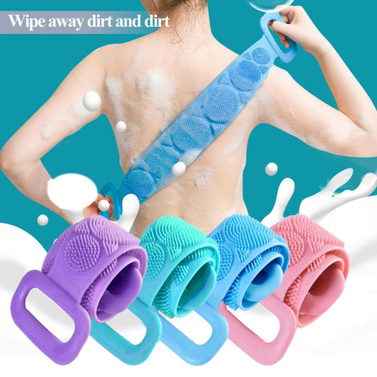 SHERICE Silicone Bath Belt Scrubber