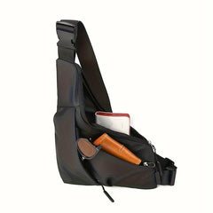 Anti-Theft Chest Sling Bag – Slim Crossbody Bag for Men’s Daily, Travel & Outdoor Use