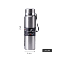 Vacuum Flask Water Bottle – Stainless Steel Insulated Thermos (Hot & Cold)