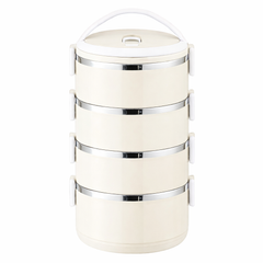 Portable Multi-Layer Lunch Box with Cutlery – Leakproof Food Container