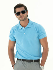 Pack of 3 - Polo Shirt For Men (Dark Brown, Sky Blue ,Black)