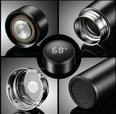 LED Smart Water Bottle | Digital Thermos 500ml With Temperature Display