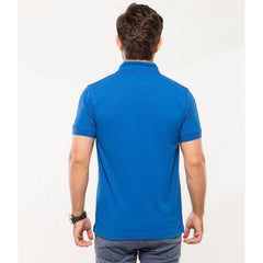 Turkish Blue Polo Shirt For Men