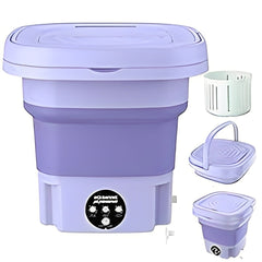 Mini Foldable Washing Machine with Dryer – Portable & Powerful