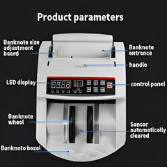 Money Counting Machine FJ-0288 | Fast & Accurate Cash Counter