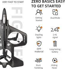 Stunt Drone Fighter – High-Speed RC Quadcopter with 360° Flips