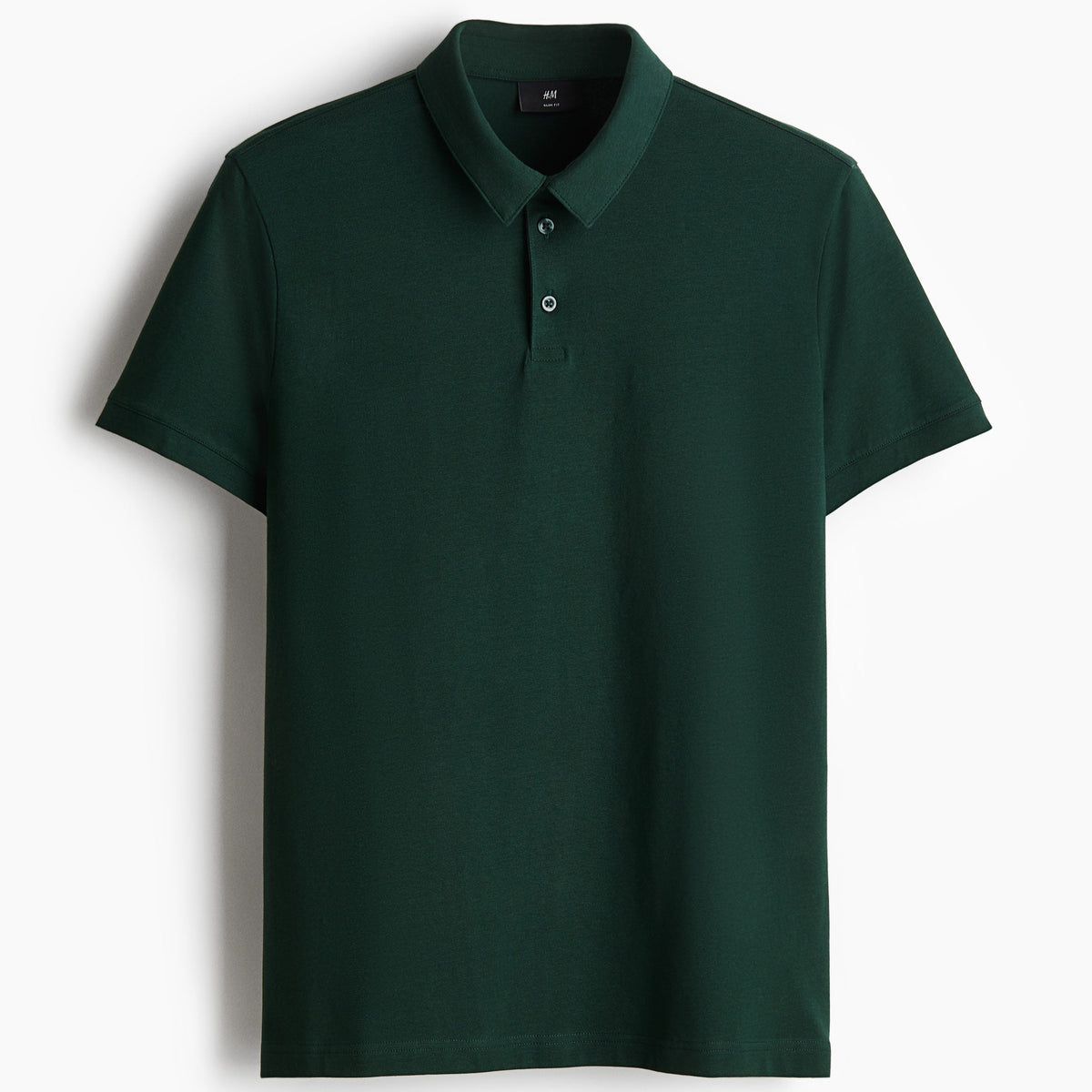 Dark Green Polo Shirt For Men