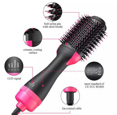 3 in 1 One Step Hot Air Brush (Straightener, Dryer, Curler)